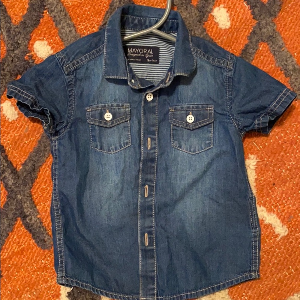 Mayoral denim top